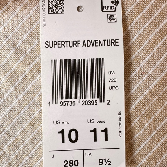 Adidas US Mens 10 Sean Wotherspoon x atmos x Superturf Adventure "Stone Orange" - Picture 11 of 11